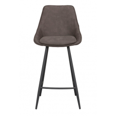 RO SIERRA BAR CHAIR DARK GREY/BLACK